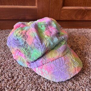 Multi-Colored Crochet Cap 🌈‎